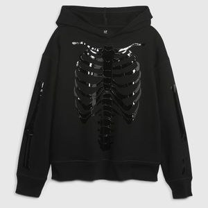 NWT Gap Kids Skeleton Hoodie | XL Husky size